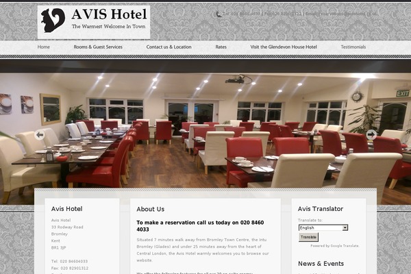 avishotel.co.uk site used Hotelclassica