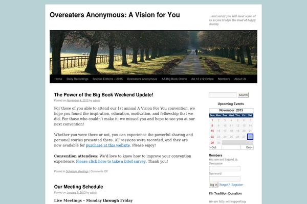 Site using amr users plugin