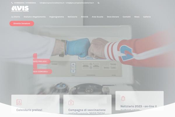 Site using Redux-framework plugin