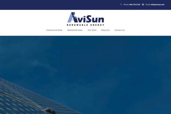 Infinite theme site design template sample