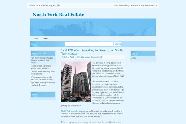 Snow Summit theme site design template sample