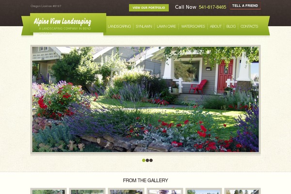 avlandscapes.com site used Theme1588