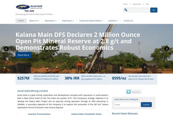 Unite theme site design template sample