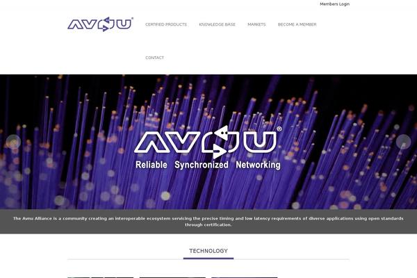 Sapphire theme site design template sample