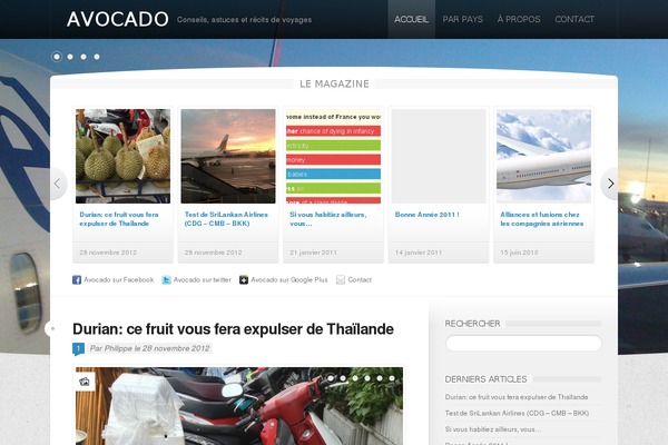 avocado.fr site used Sprout12