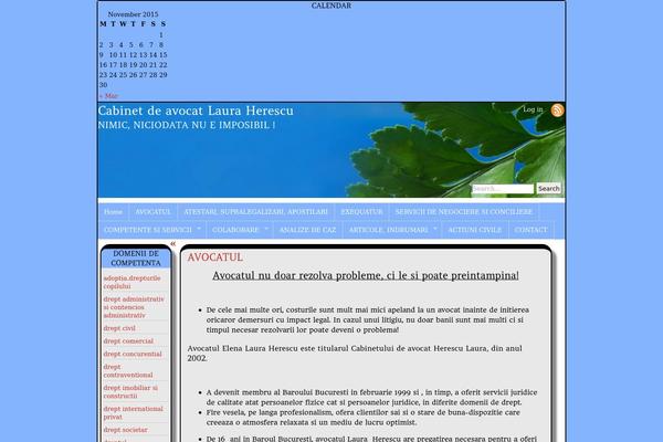 Annarita theme site design template sample