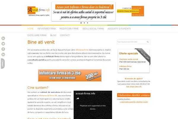 Site using Header Image Slider plugin