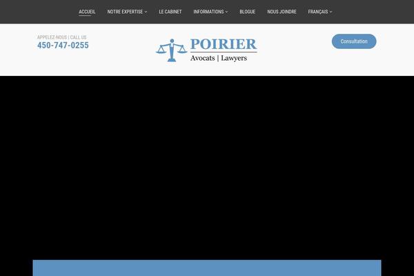 avocatpoirier.com site used Hickshynson