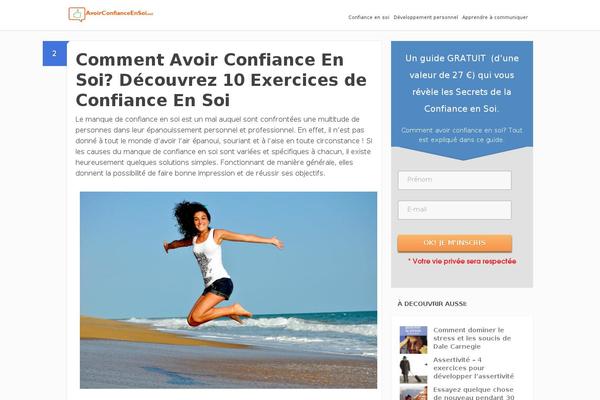 Site using Thrive Leads plugin