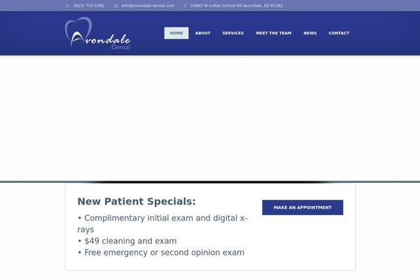 Medicate theme site design template sample
