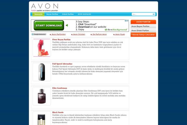 Tema theme site design template sample