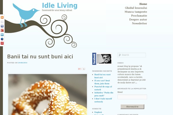 Bluebird theme site design template sample
