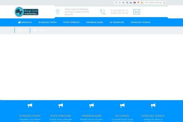 Yakamoz theme site design template sample