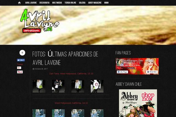 Live theme site design template sample