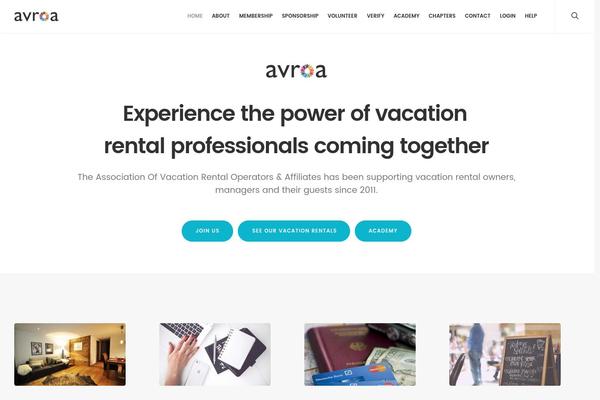Willow theme site design template sample