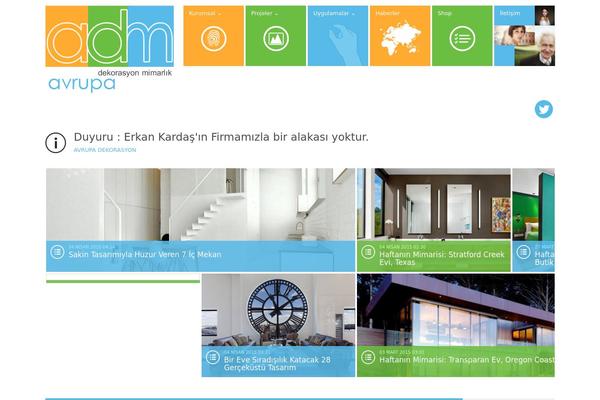 One Touch theme site design template sample