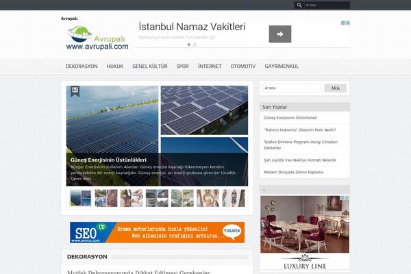 GoodNews theme site design template sample
