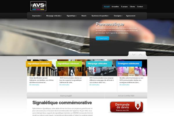 Site using Portfolio Slideshow plugin