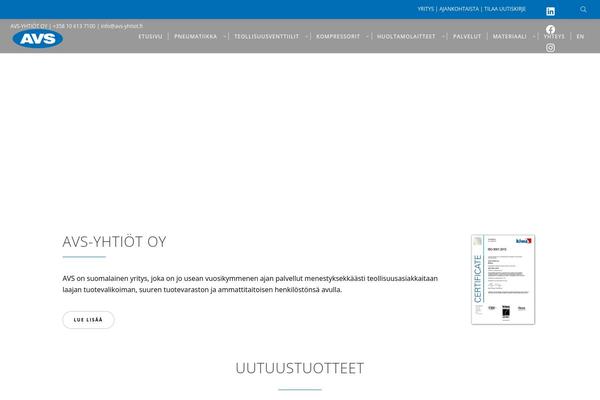 Ratio theme site design template sample