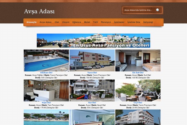 Galleria theme site design template sample