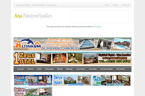 Table theme site design template sample