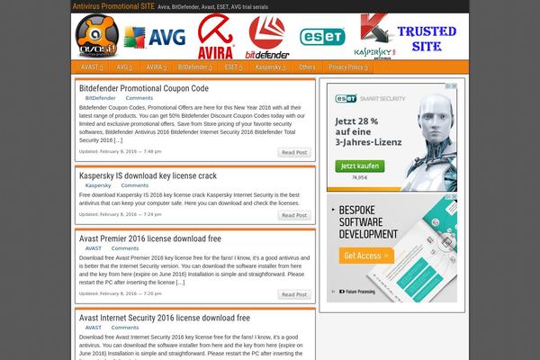 Frontier theme site design template sample