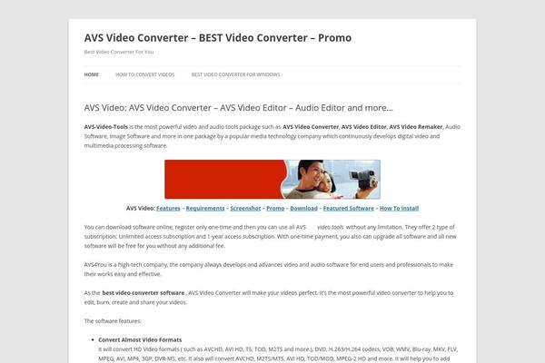 Site using Banner Garden Plugin for WordPress plugin