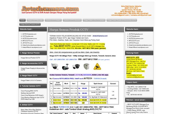 Site using CataBlog plugin