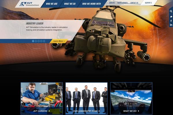 Avt theme site design template sample