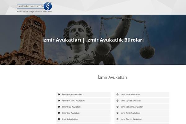 Alpha theme site design template sample
