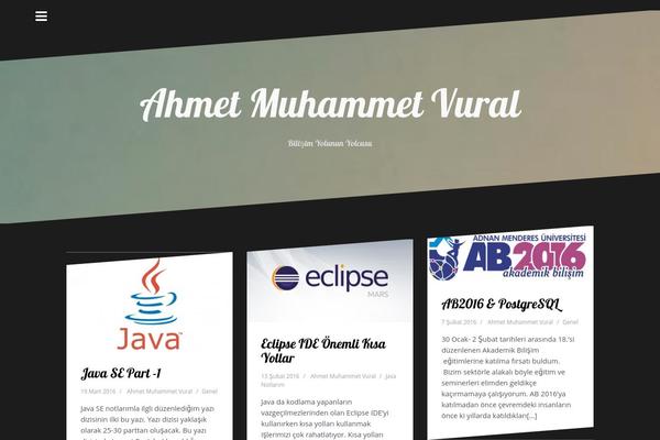 Story theme site design template sample