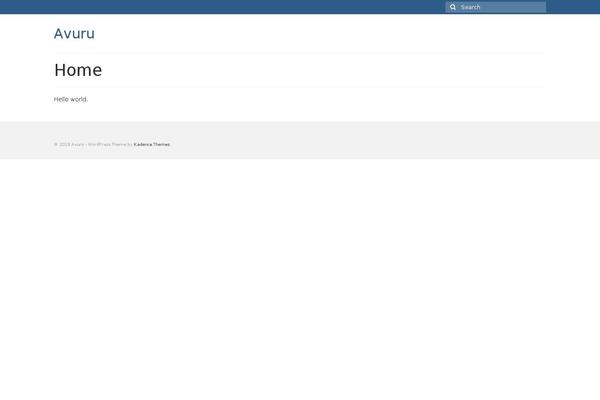 Virtue theme site design template sample