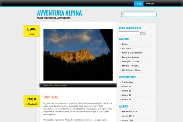 Newsworthy theme site design template sample