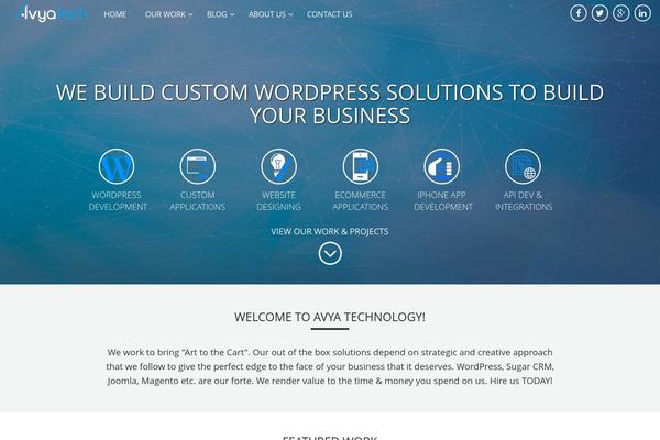 Divi theme site design template sample
