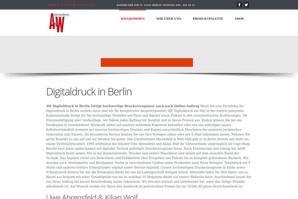 Site using Statify plugin