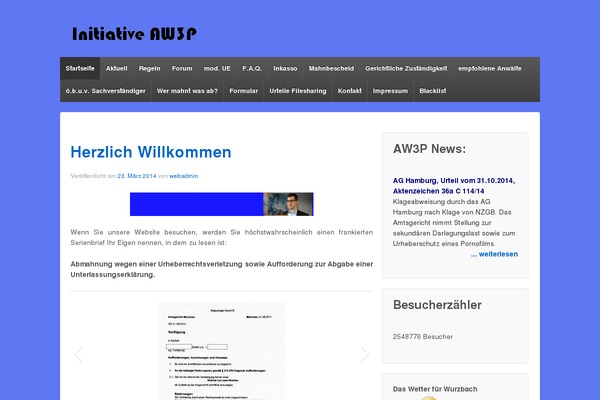 Site using Simple Pull Quote plugin