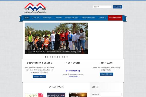 Campaign theme site design template sample