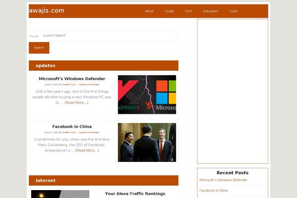 Squaretype theme site design template sample