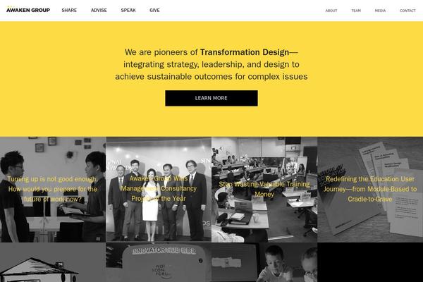 awakengroup.com site used Ag-theme