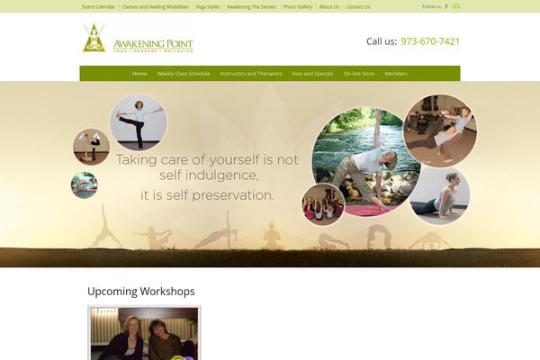 Karma theme site design template sample