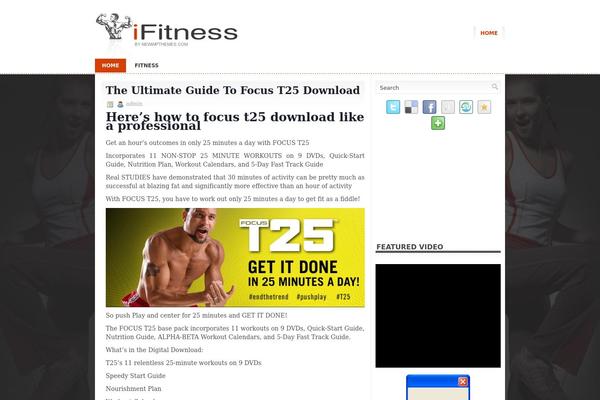 awanovie.com site used Ifitness