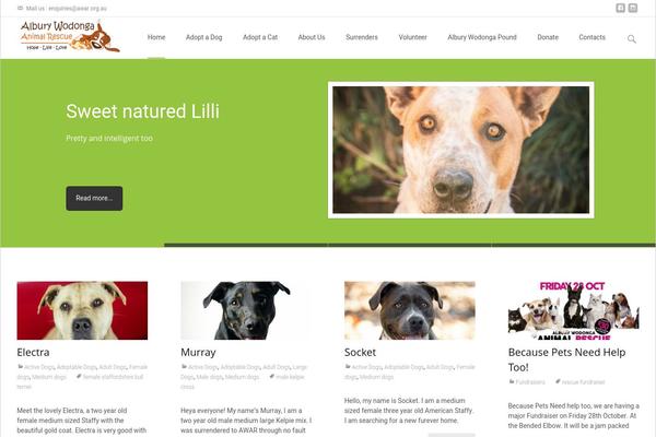 Site using Rescue Shortcodes plugin