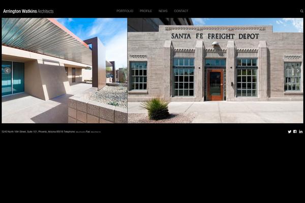 Aw theme site design template sample