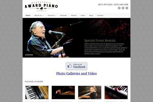 Modernize theme site design template sample