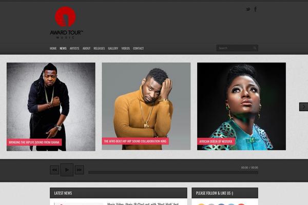 awardtourmusic.com site used Replay