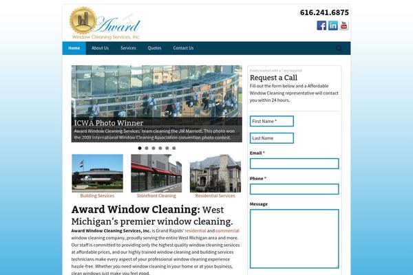 Beacon theme site design template sample