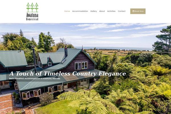 Nixe theme site design template sample
