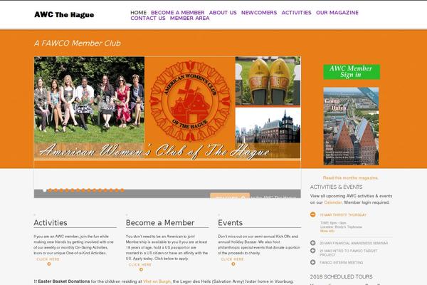 awcthehague.org site used Education Base