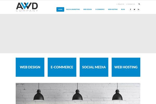 Porto Child theme site design template sample