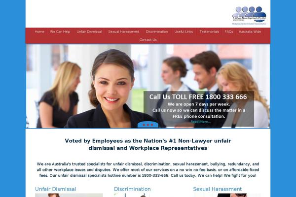Tempera theme site design template sample